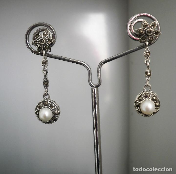Joyeria: Pendientes de plata. - Foto 2