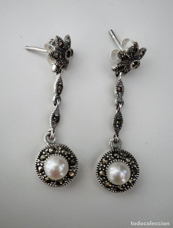 Joyeria: Pendientes de plata. - Foto 3