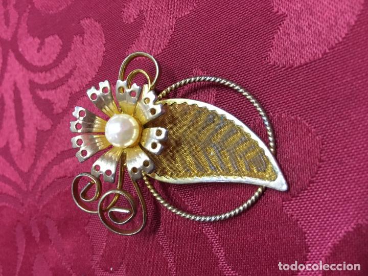 Joyeria: PRECIOSO BROCHE DE BISUTERIA - MEDIDA 4,5 CM