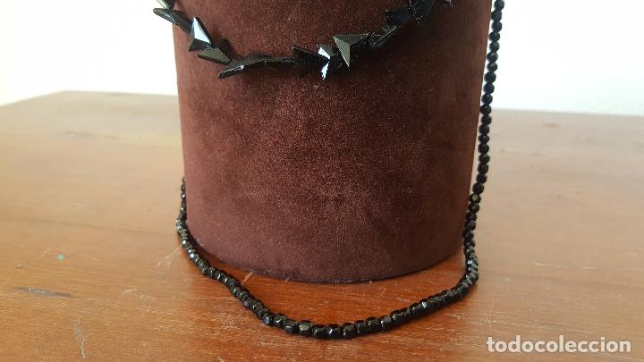 Joyeria: Precioso collar asim&eacute;trico en negro. - Foto 4