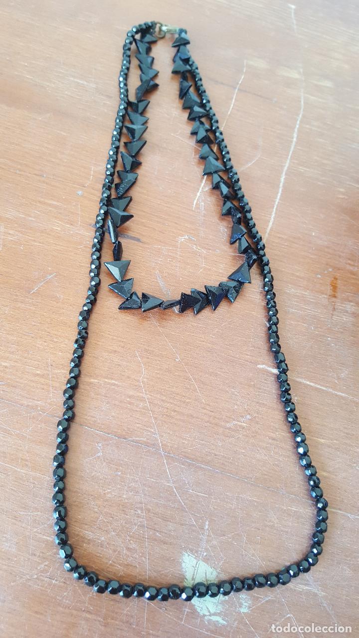 Joyeria: Precioso collar asim&eacute;trico en negro. - Foto 5