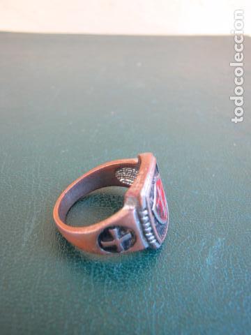 Joalharia: Anillo ritual. Cobre