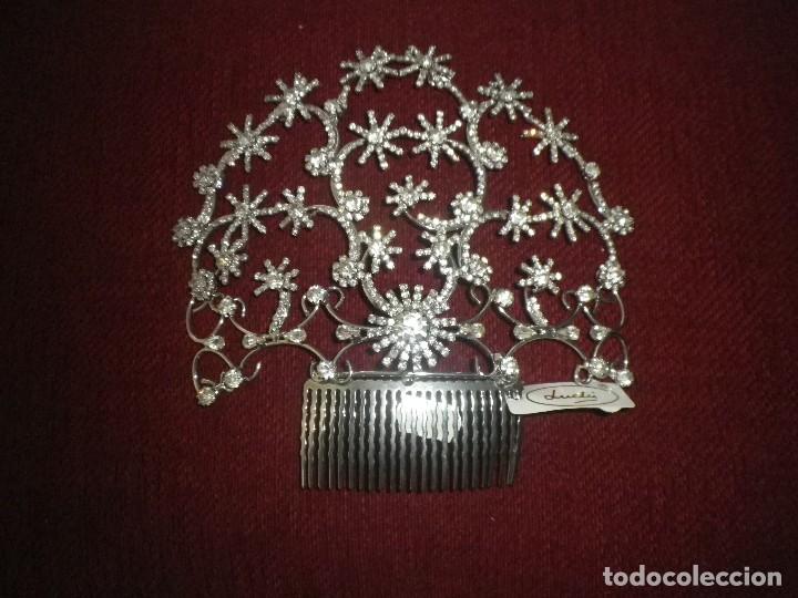 Joyeria: PEINECILLO ESPECIAL NOVIA ZIRCONITAS MARCA LUCHI CABRERA SEVILLA