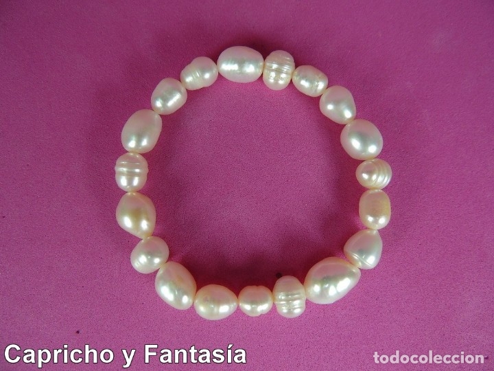 Joyeria: Pulsera de perlas de rio n&ordm; 362A - Foto 2