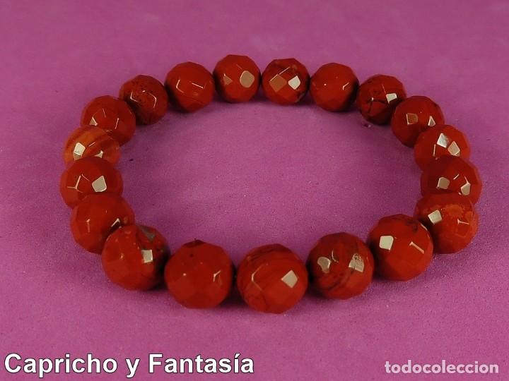 Joaillerie: Pulsera de jaspe rojo n&ordm; PJARF10