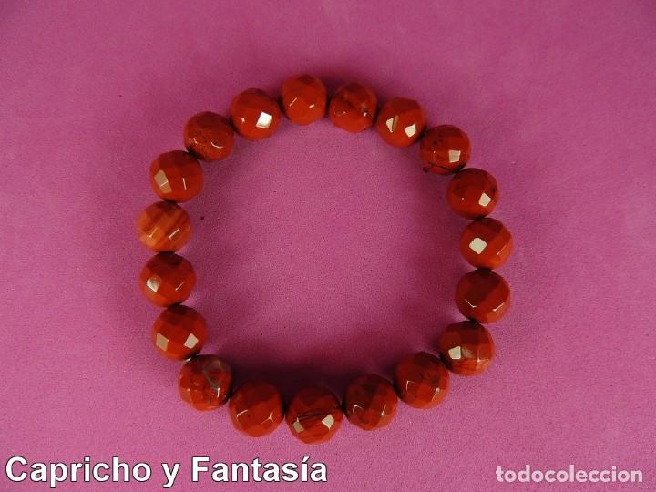 Joyeria: Pulsera de jaspe rojo n&ordm; PJARF10 - Foto 2