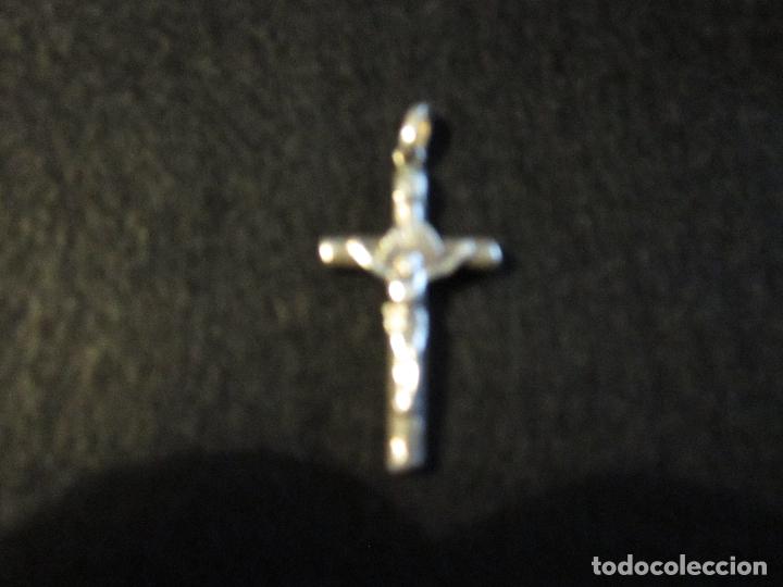 Joyeria: GRAN CRUCIFIJO DE PLATA. MEDIDAS: 5 X 2 cm. PESO: 4,84 gr