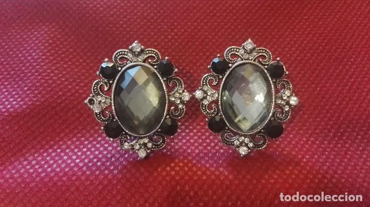 Joyeria: Pendientes bisuteria con pedreria - Foto 1