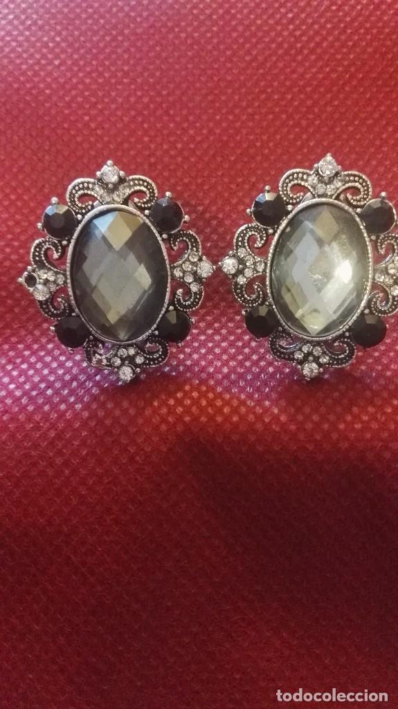 Joyeria: Pendientes bisuteria con pedreria - Foto 2