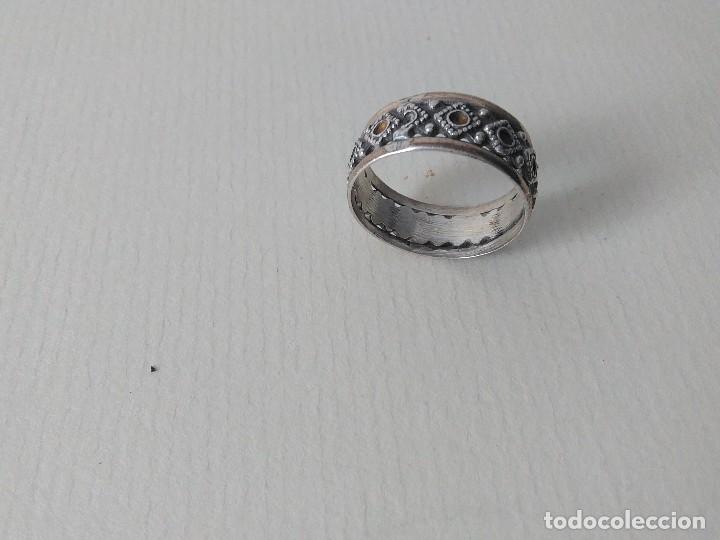 Joyeria: Anillo de plata antiguo - Foto 3