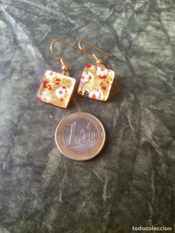 Joyeria: Pendientes en Vidrio de Murano. Ref.OR002