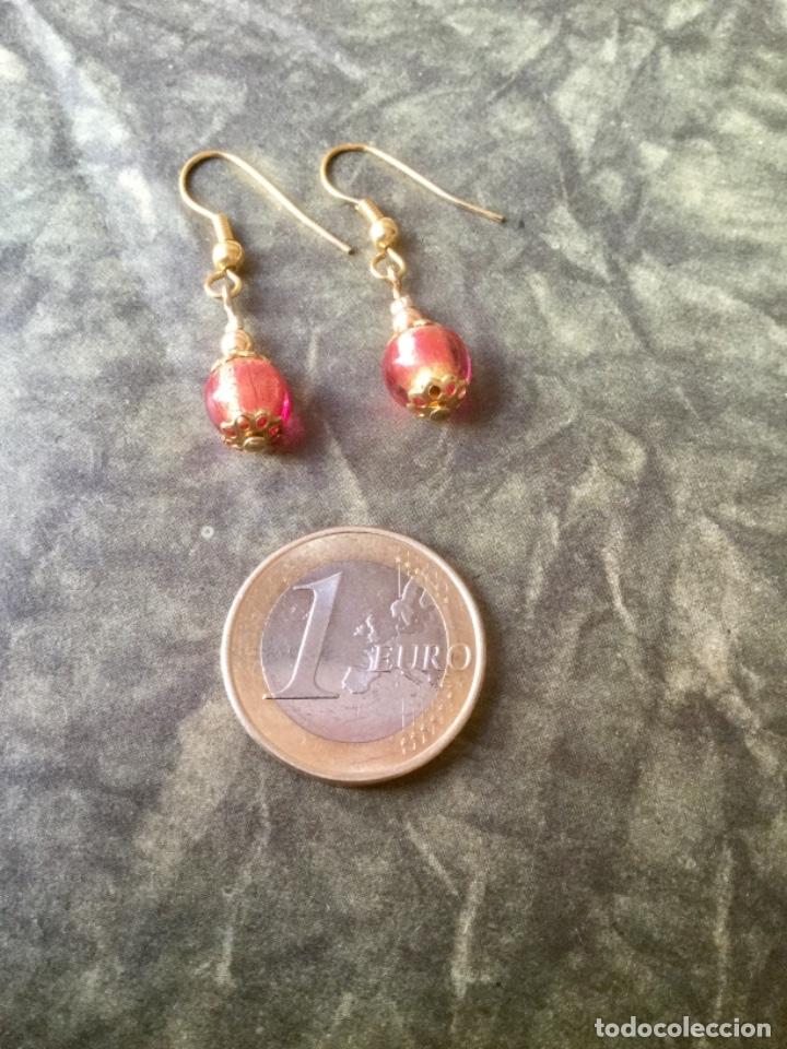 Schmuck: Pendientes en Vidrio de Murano. Ref. ORB02.