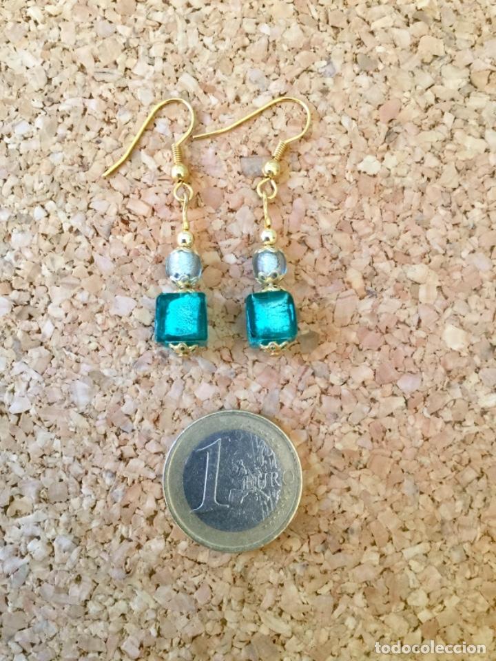Joyeria: Pendientes en Vidrio de Murano. Ref.ORBC01. NUEVOS