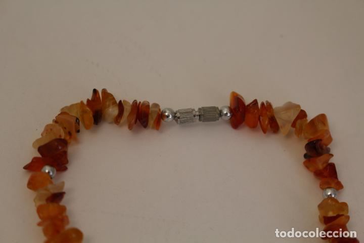 Joyeria: collar de cristal ambar - Foto 4
