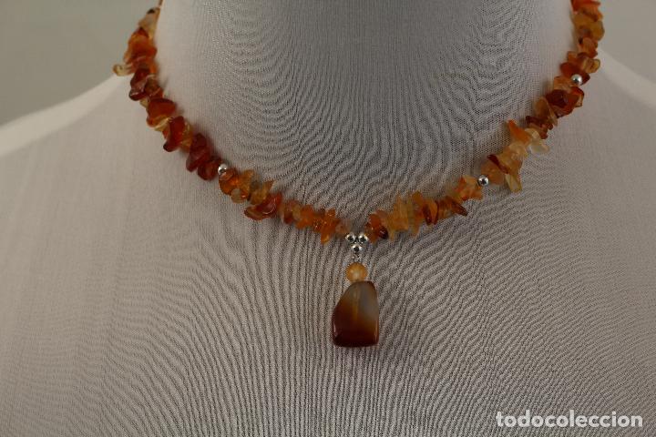 Joyeria: collar de cristal ambar - Foto 6