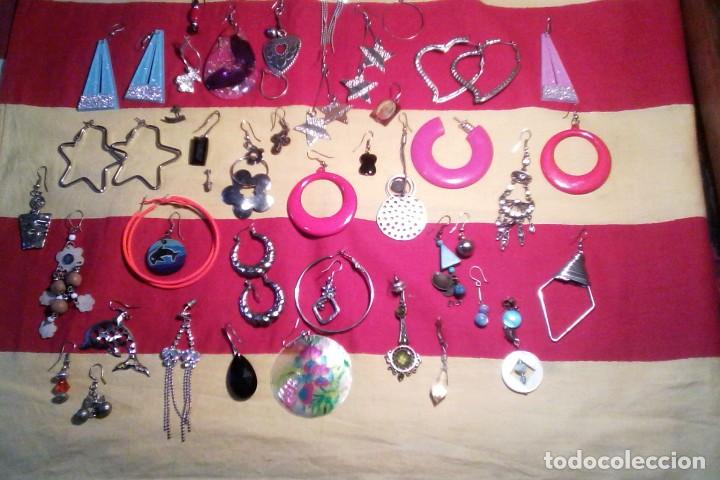 Joyeria: PENDIENTES - LOTE DE 50 . - Foto 2