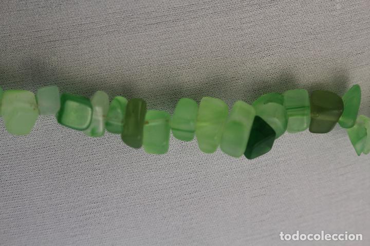 Joyeria: collar con piedras verdes - Foto 3