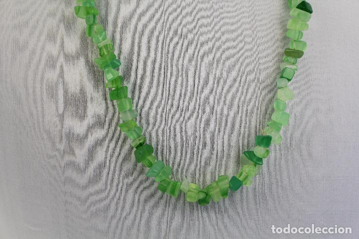 Joyeria: collar con piedras verdes - Foto 4