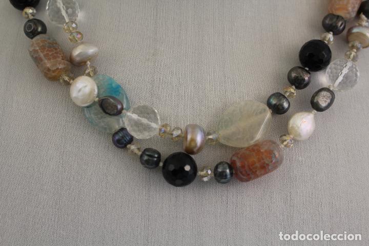 Joyeria: collar largo de piedras naturales - Foto 8