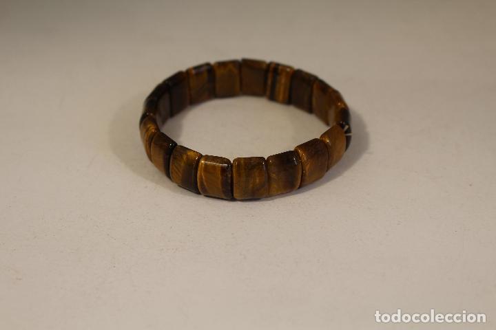Joyeria: Pulsera de ojo de tigre - Foto 1