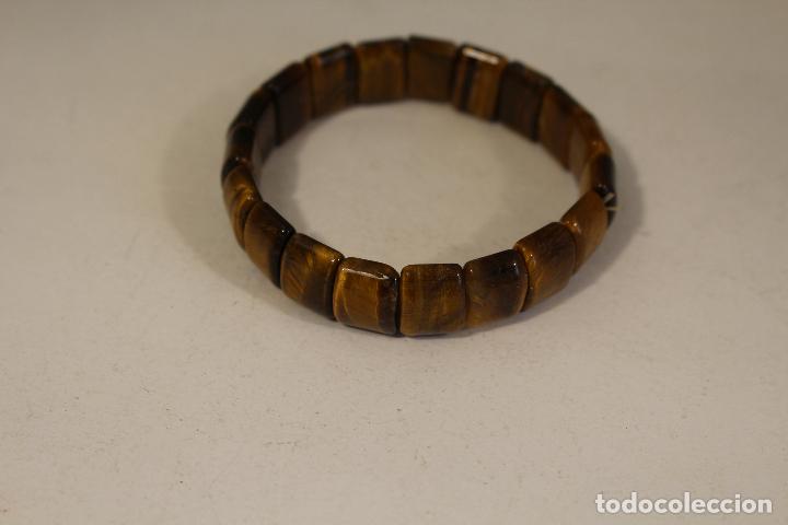 Joyeria: Pulsera de ojo de tigre - Foto 2