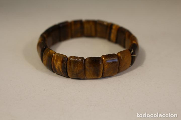 Joyeria: Pulsera de ojo de tigre - Foto 4