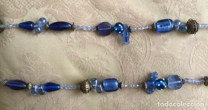 Joyeria: COLLAR LARGO CRISTAL DE MURANO EN AZULES - Foto 3