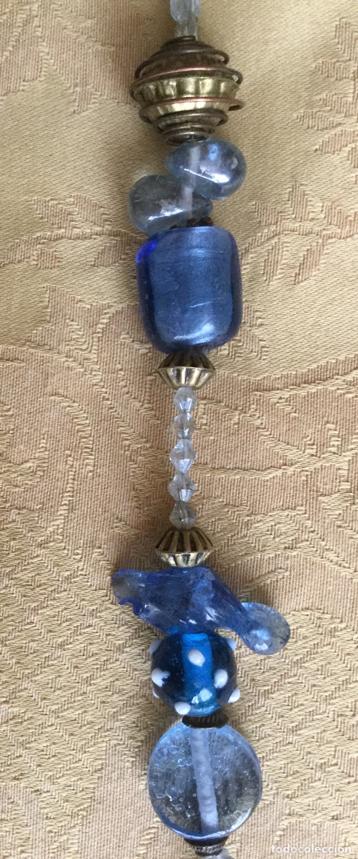 Joyeria: COLLAR LARGO CRISTAL DE MURANO EN AZULES - Foto 5