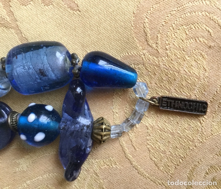 Joyeria: COLLAR LARGO CRISTAL DE MURANO EN AZULES - Foto 9
