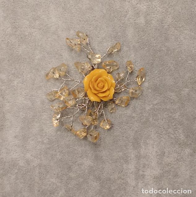 Gioielleria: BROCHE DE BISUTER&Iacute;A CON CITRINO.