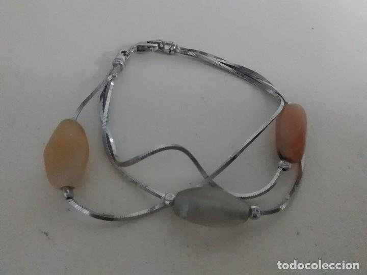 Joyeria: Pulsera plata y piedras semipreciosas - Foto 1