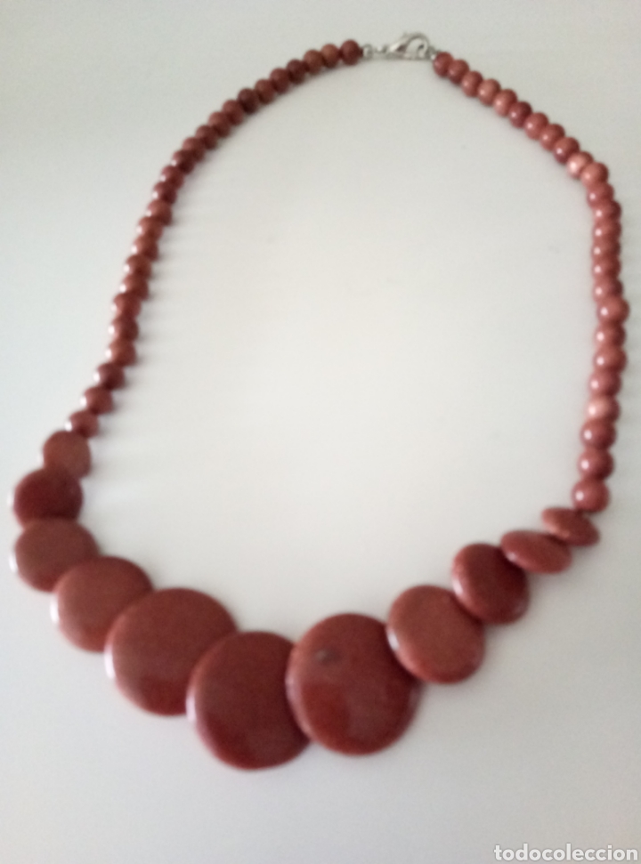 Joyeria: ESPECTACULAR COLLAR DE PIEDRA DE ORO - Foto 1