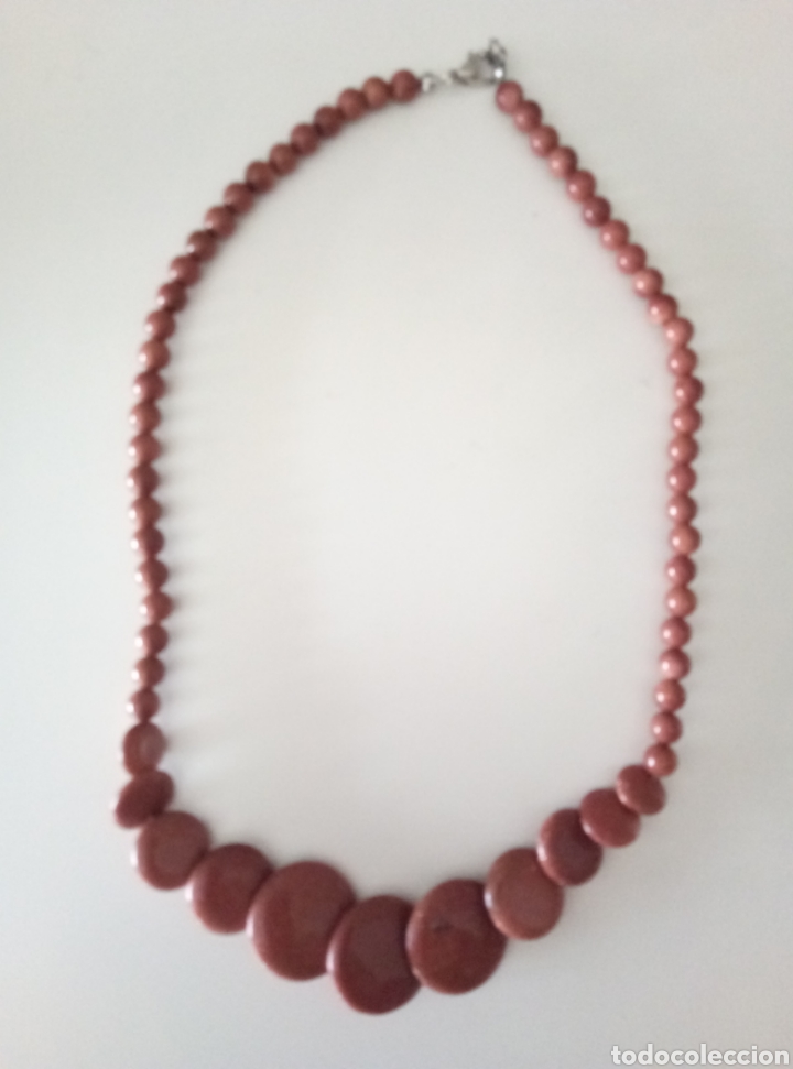 Joyeria: ESPECTACULAR COLLAR DE PIEDRA DE ORO - Foto 2