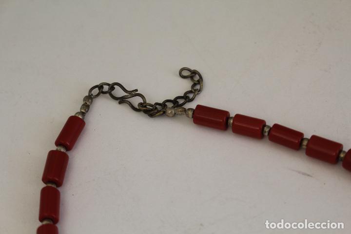 Joyeria: pulsera elastica con barras de nacar - Foto 2
