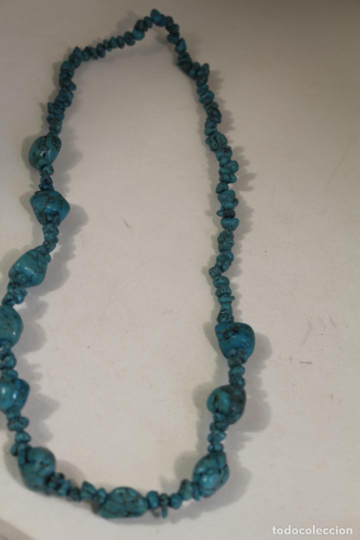 Joyeria: collar turquesa en bruto - Foto 2