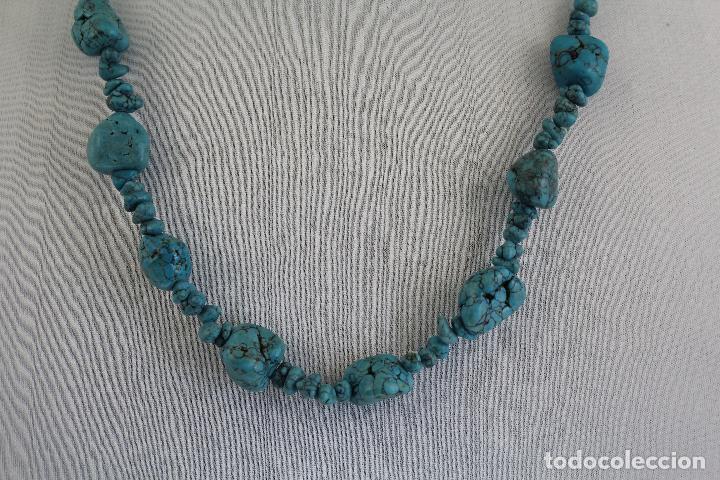 Joyeria: collar turquesa en bruto - Foto 4