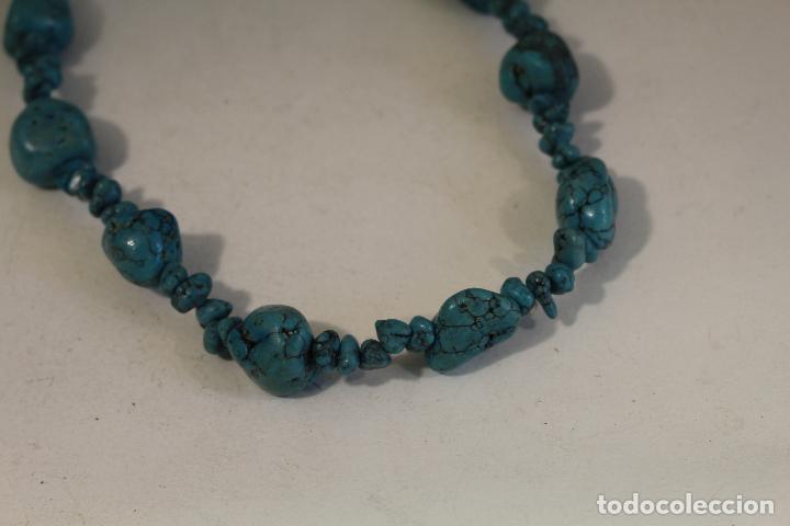Joyeria: collar turquesa en bruto - Foto 5