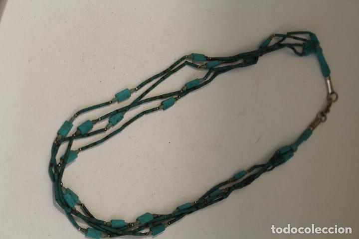 Joyeria: collar de varias con turquesas - Foto 2