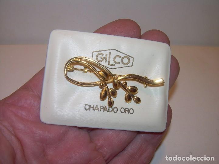 Joyeria: BONITO BROCHE CHAPADO EN ORO. - Foto 2