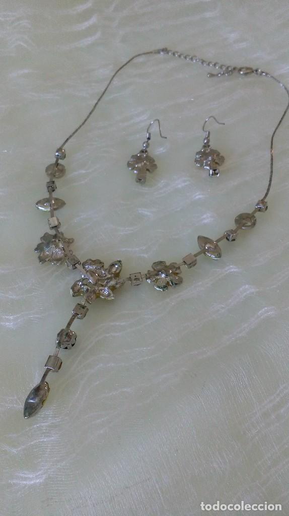 Joyeria: Aderezo de bisuter&iacute;a, collar y pendientes - Foto 5
