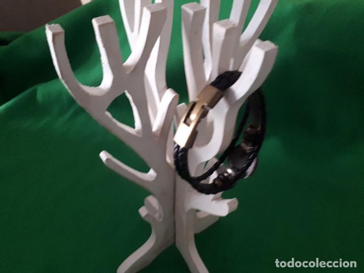 Joyeria: Expositor Madera Blanco Collares, Pulseras, Anillos &ndash; Nuevo - Foto 4