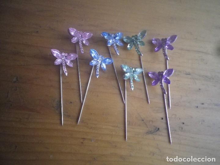 Schmuck: 150 ALFILERES LIBELULAS DE COLORES