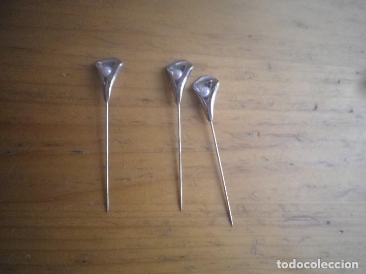 Joyeria: 21 ALFILERES PERLA Y CAPULLO - Foto 1