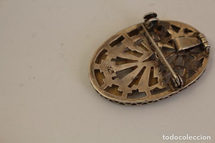 Joyeria: colgante broche con llama en plata de ley - Foto 2
