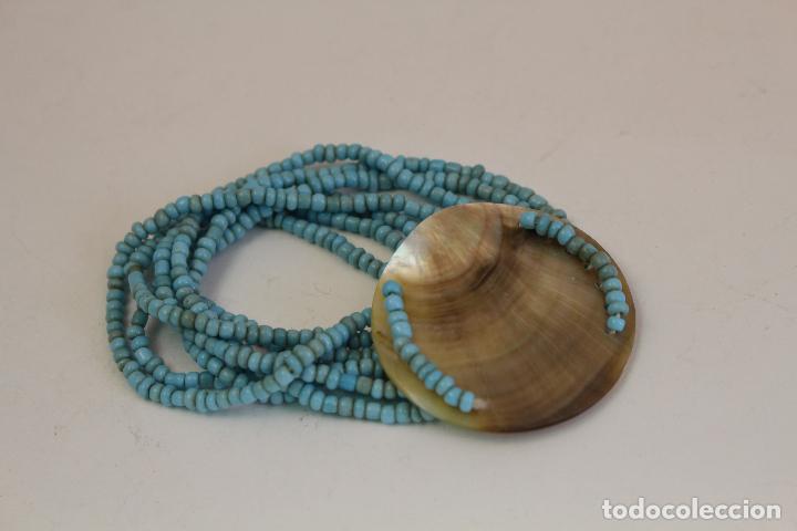 Joyeria: pulsera azul y nacar NATURAL - Foto 2