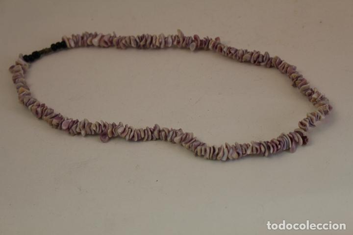Joyeria: collar rosa lila - Foto 3