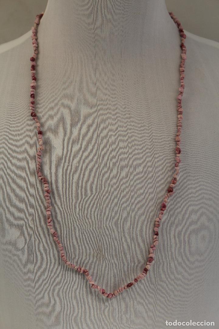 Joyeria: collar largo rosa - Foto 5