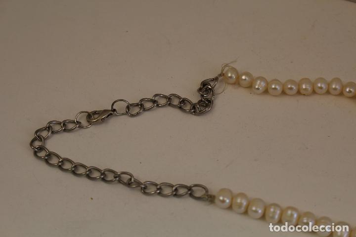 Joyeria: collar con perlas cultivadas rusticas - Foto 2