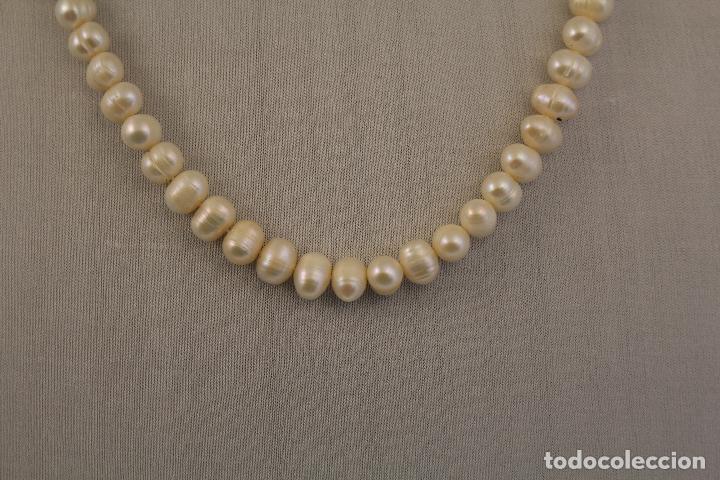Joyeria: collar con perlas cultivadas rusticas - Foto 4
