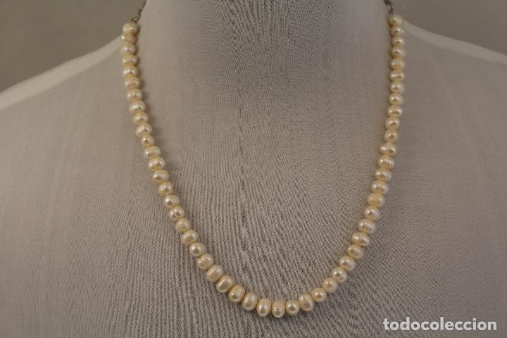 Joyeria: collar con perlas cultivadas rusticas - Foto 5